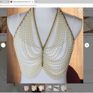 Body Chain Halter